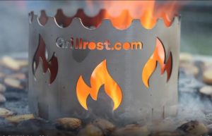 Feuerplatte Wok-Aufsatz BBQPit Grillrost.com